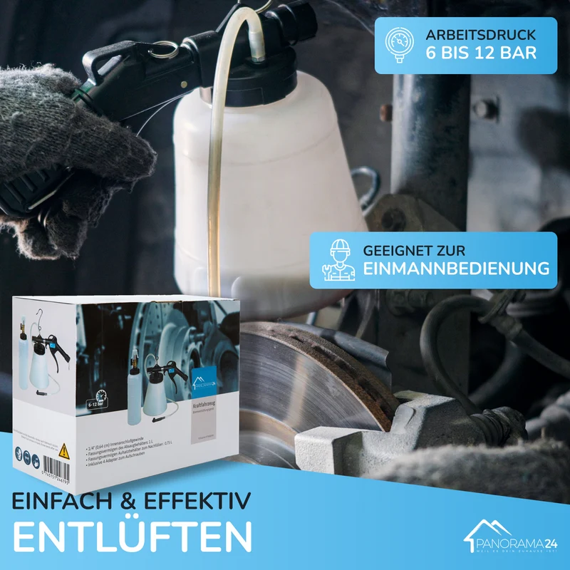 P24® Bremsentlüftungsgerät inkl. 4 Adapter
