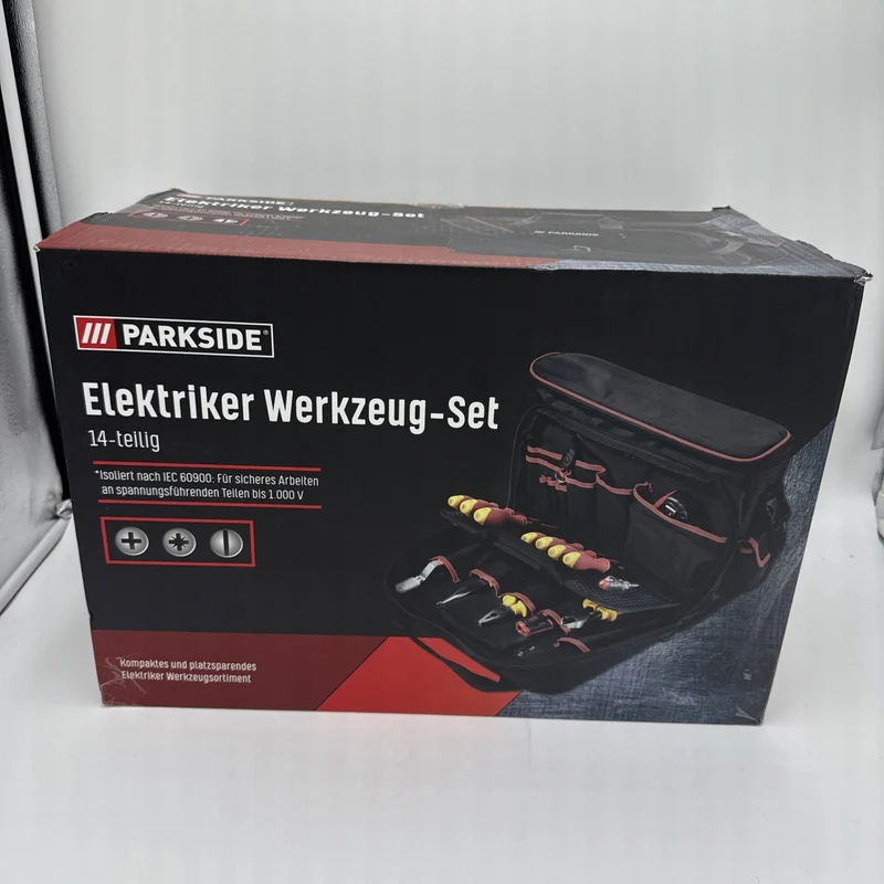 PARKSIDE Elektriker Werkzeug-Set bis 1000V 14tlg. Werkzeugtasche NEU