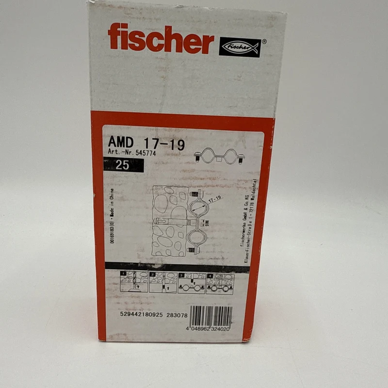 Fischer 545774 Schraubabstandschelle Doppelt 18-20 VPE 25 Stück