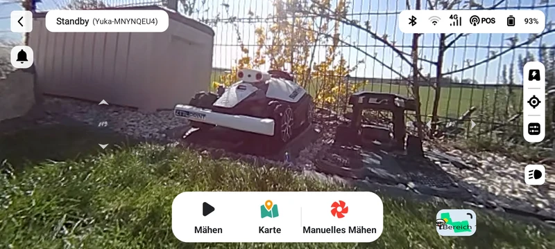 Mammotion Yuka mini Mähroboter Performance Stylingset