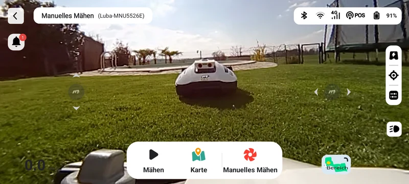 Mammotion Yuka mini Mähroboter Performance Stylingset