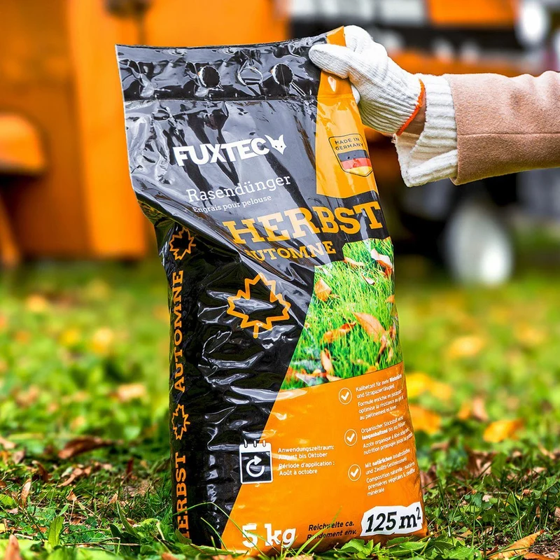 FUXTEC herfst gazonmeststof FX-RDH20 20kg voor 500m²
