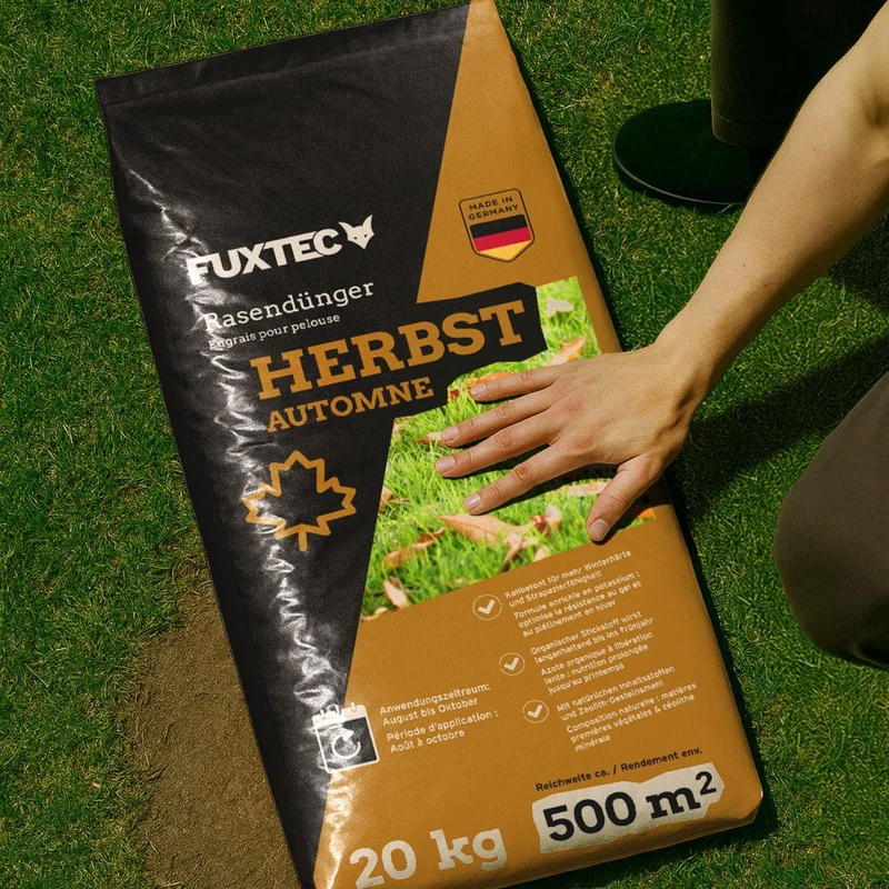 FUXTEC herfst gazonmeststof FX-RDH20 20kg voor 500m²