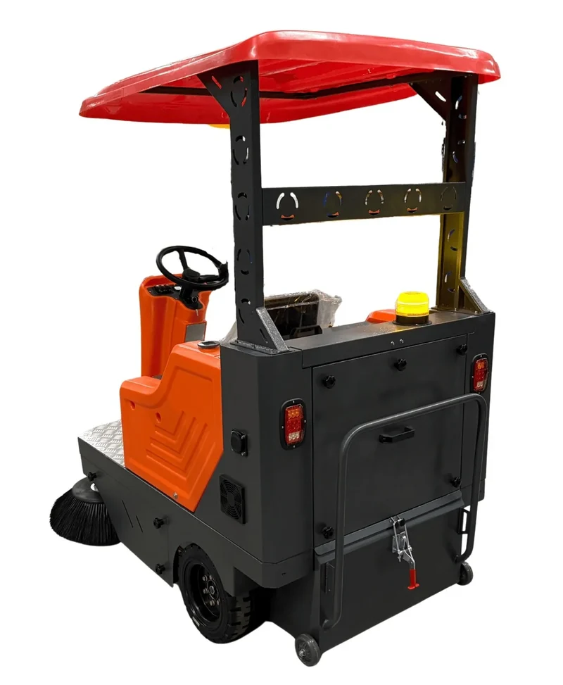 Aufsitz-Kehrmaschine mit Dach Graefer KM160-PRO
