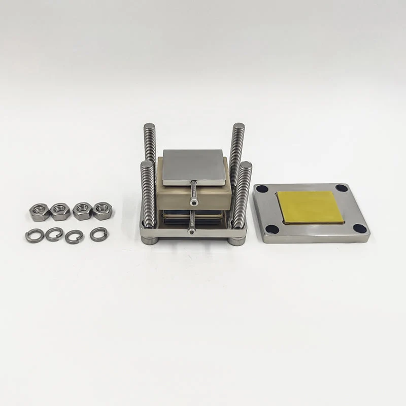 Druckvorrichtung und quadratisches Testzellen-Kit für Festkörperbatterien, Modell GT05
