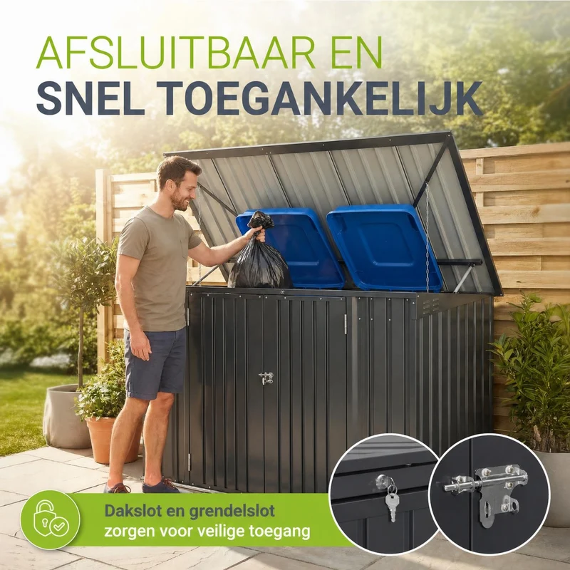 Mülltonnenbox Namur 1,9 m²