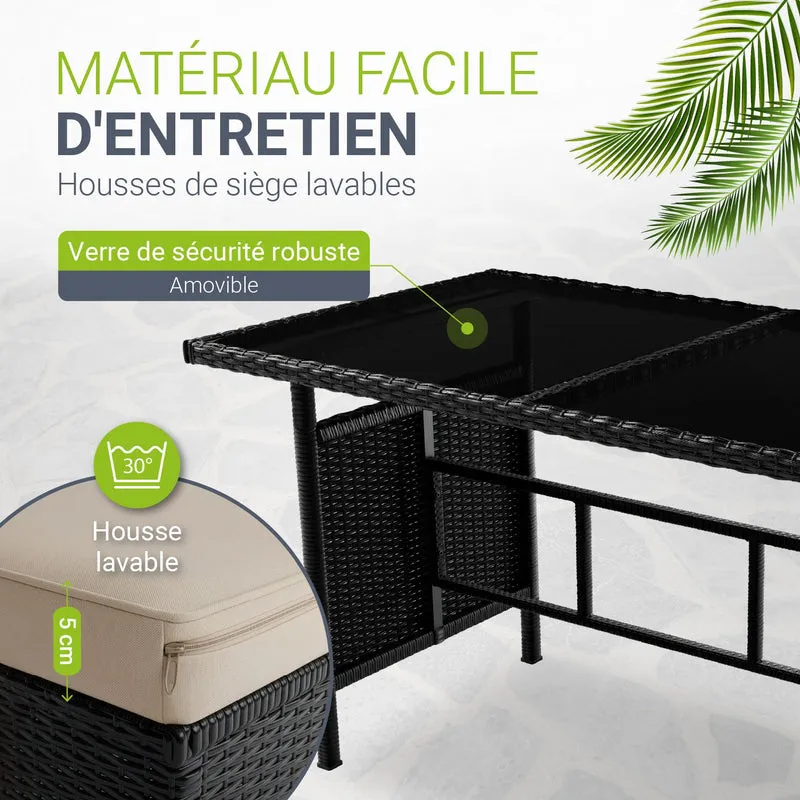 Rattan Lounge Manacor