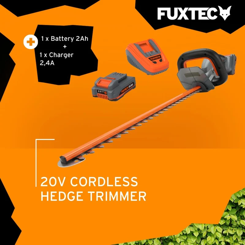 FUXTEC accu-heggenschaar FX-HT20 SET - 52 cm meslengte
