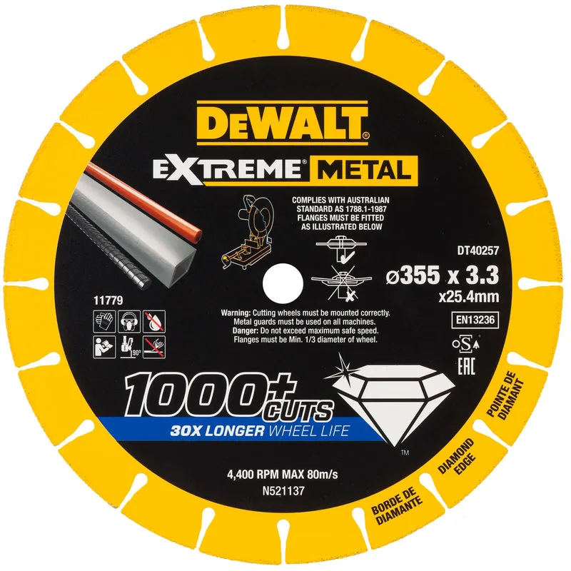 Trennscheibe Dewalt DT40257-QZ