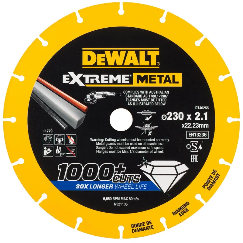 Trennscheibe Dewalt DT40255-QZ