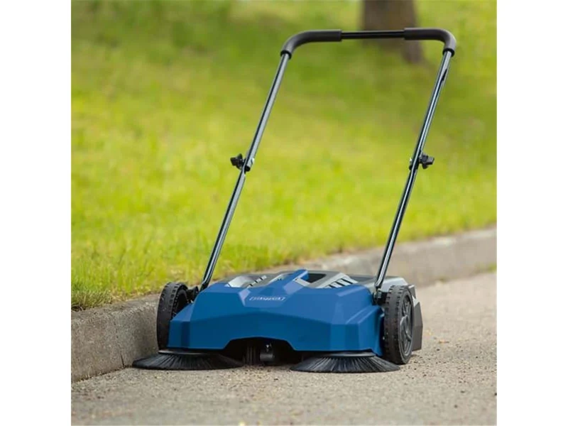 Kehrmaschine Trike-S Scheppach - 650mm Kehrbreite | 22L