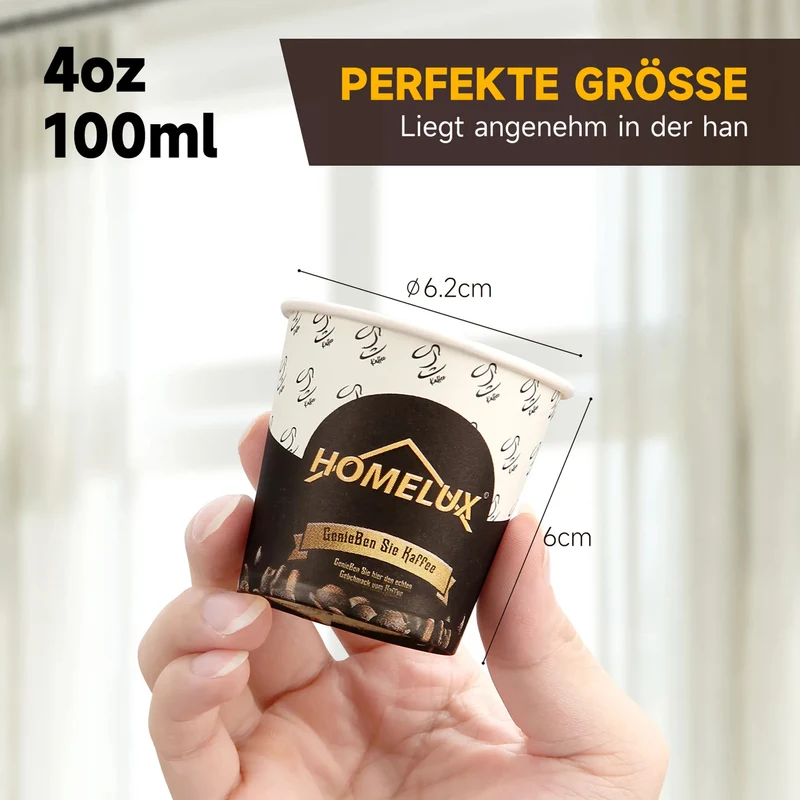 Coffee to go Espresso Becher 0.1l (4oz) 1000 Stk