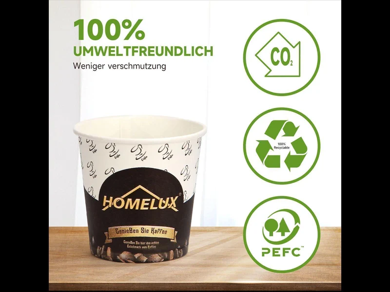 Coffee to go Espresso Becher 0.1l (4oz) [50 Stück ]