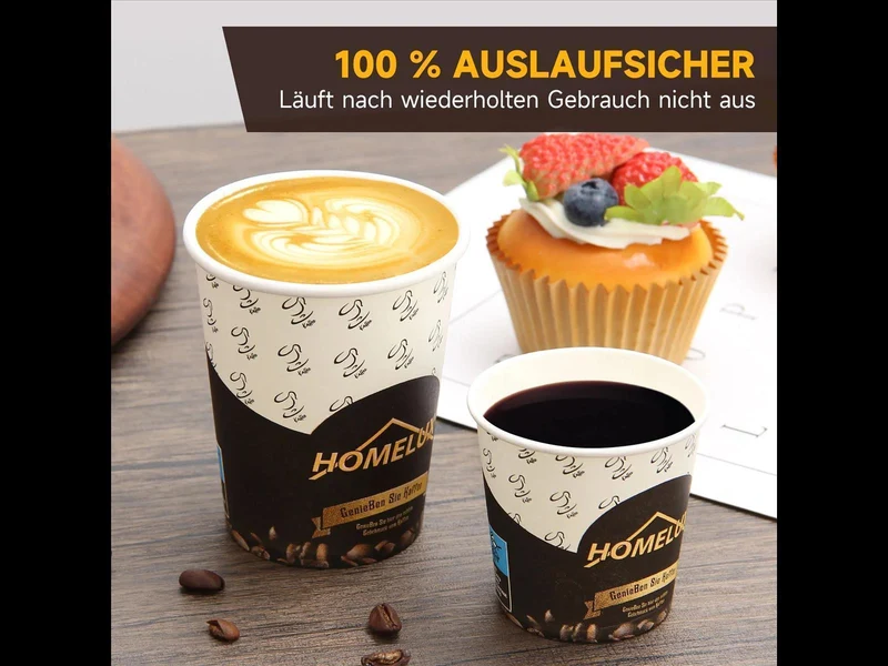 Coffee to go Espresso Becher 0.1l (4oz) [50 Stück ]