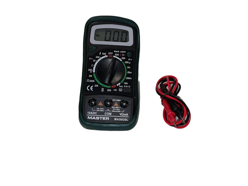 Digitaler Multimeter Elektromessgerät Spannungsmessgerät CAT.ll - 600V