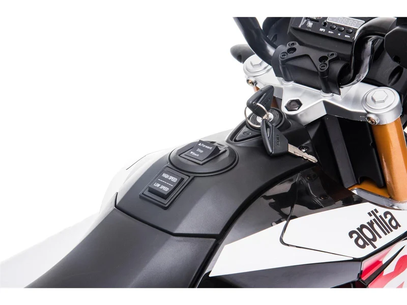 Aprilia Dorsoduro 900 Elektro Kinder Motorrad MP3 12V Kindermotorrad EVA Reifen