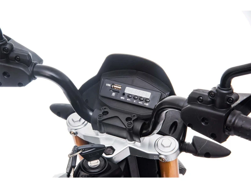 Aprilia Dorsoduro 900 Elektro Kinder Motorrad MP3 12V Kindermotorrad EVA Reifen