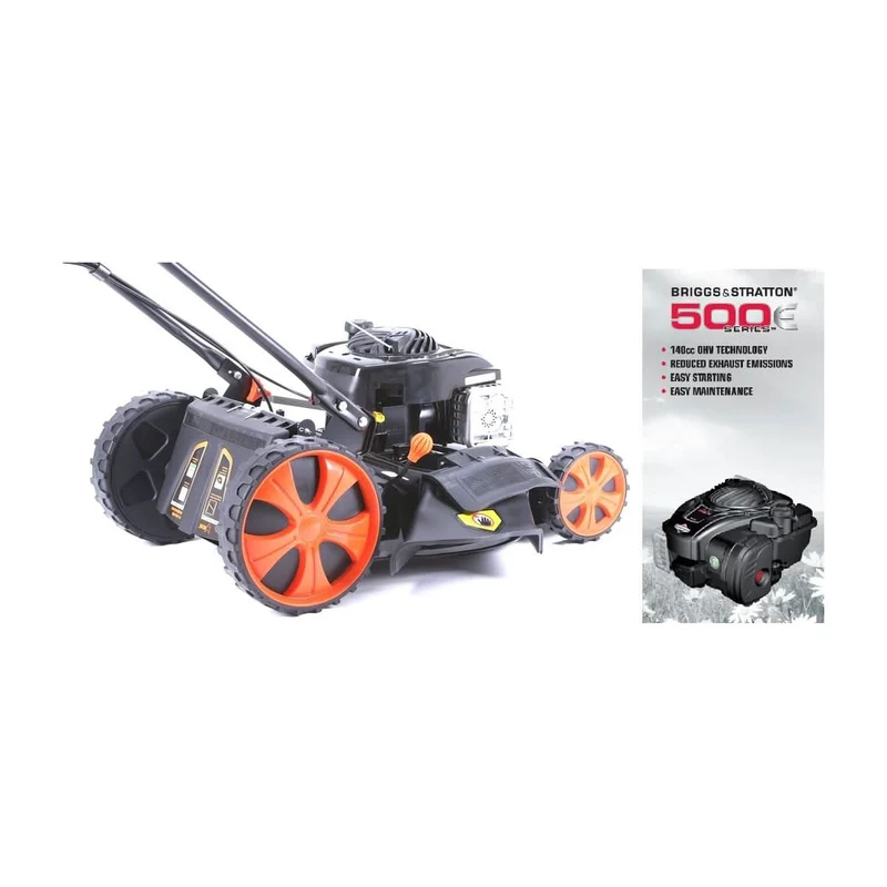 B-WARE FUXTEC FX-RM18BS Benzin Rasenmäher mit EasyClean