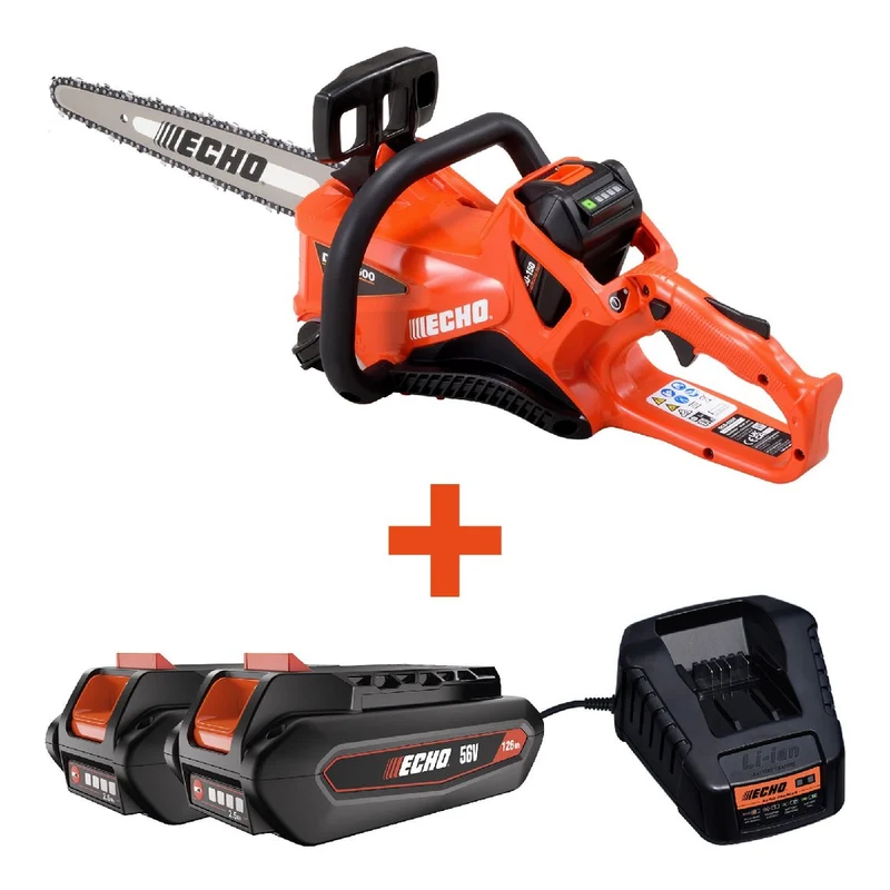 ECHO Akku-Motorsäge DCS-2500C Set inkl. 2x 2,5Ah Akku und Schnellladegerät