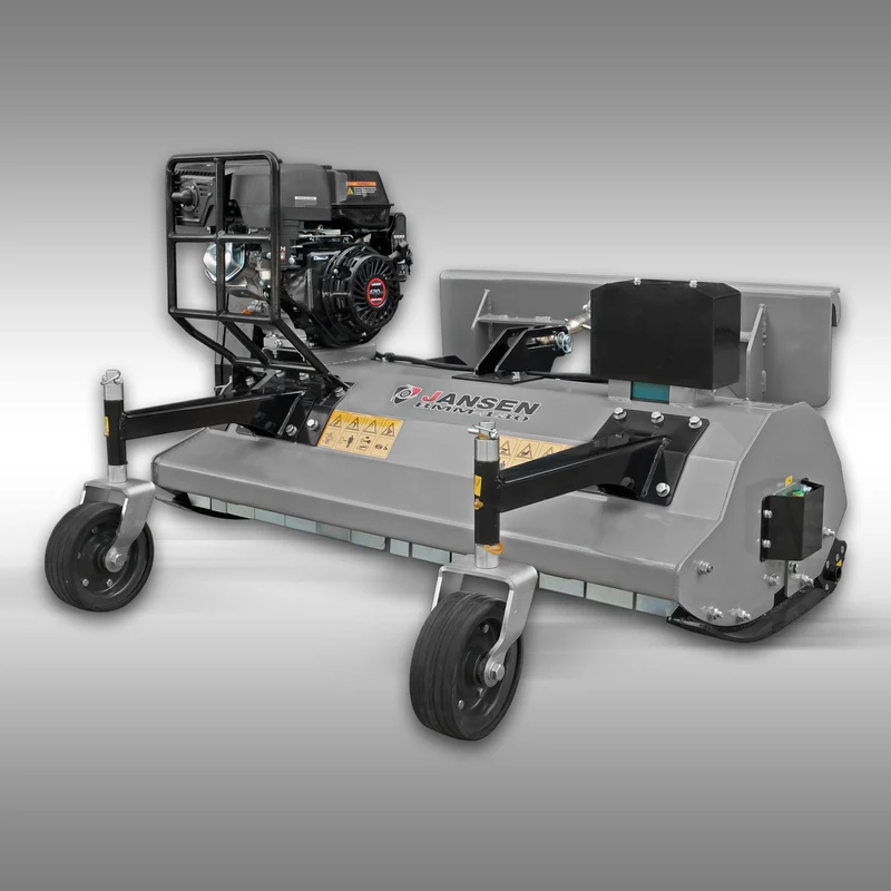 Frontmulcher Jansen BMM-130, Schlegelmulcher, Benzin, Mähwerk