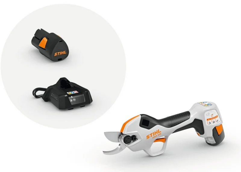 STIHL Akku Astschere ASA 20, mit Akku AS 2 und Ladegerät AL1
