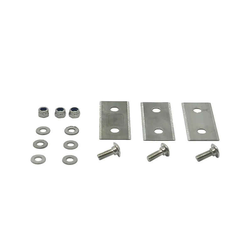 Set van 3 messen incl. schroeven en moeren FX-RB144