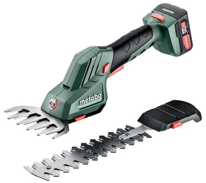 Metabo Akku-Gras- und Strauchschere PowerMaxx SGS 12 Q in metaBOX - ohne Akku & Ladegerät