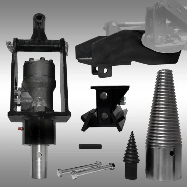 Jansen Kegelspalter-Set für den Jansen KL-200, Spaltkegel, Kompaktlader, Holzspalter