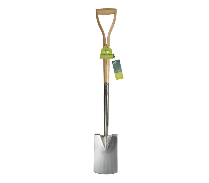 Burgon & Ball Rostfreier Spaten aus Edelstahl
