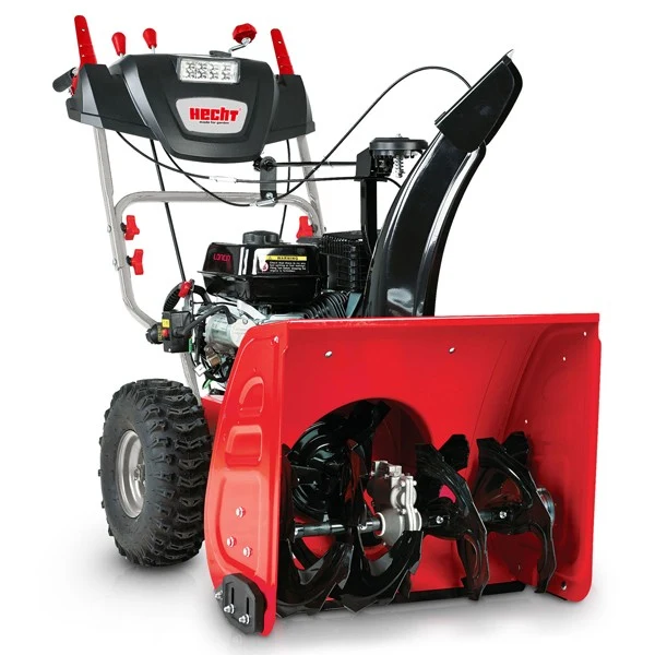 Hecht 9661 SE Benzin Schneefräse