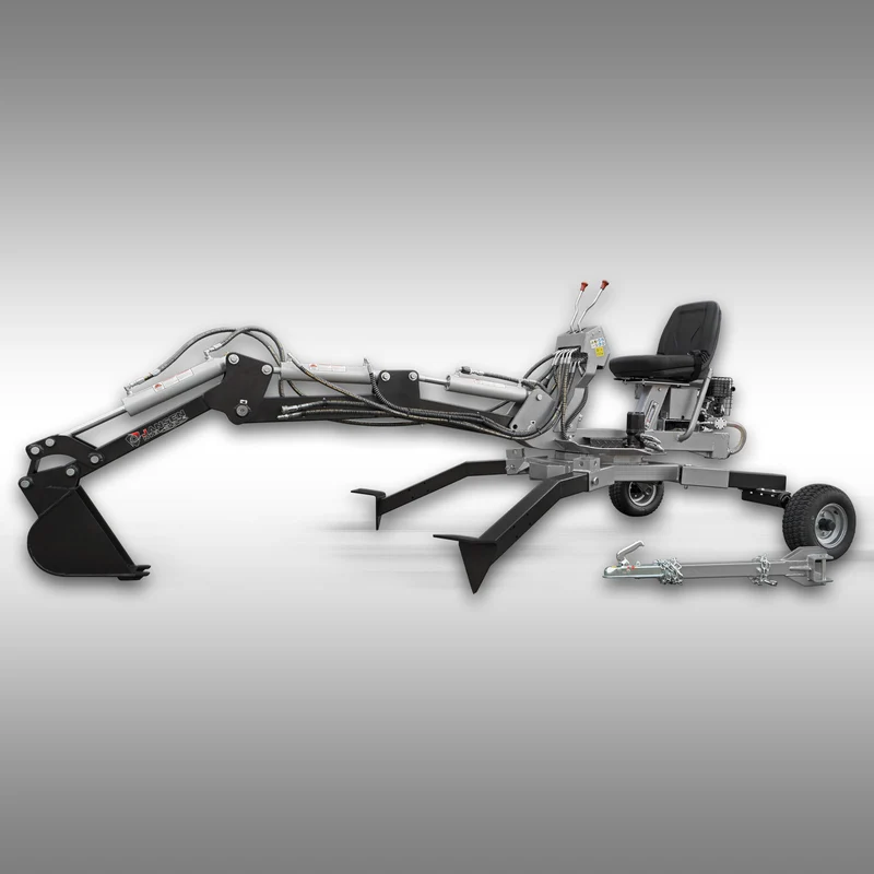 Jansen Minibagger MB-360° Benzin Schreitbagger inkl. 20cm Löffel 360° Drehkranz