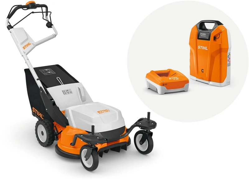STIHL Akku-Rasenmäher RMA 765 V Set mit AR 3000 L + AL 501