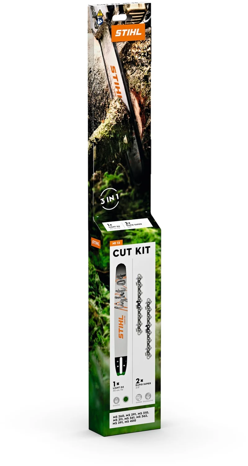 STIHL Sägeketten-Führungsschienen-Set Cut Kit 13
