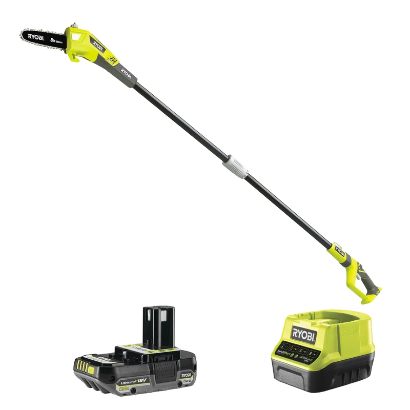Ausziehbare Gartenschere Ryobi RPP182020 18 V 2 Ah