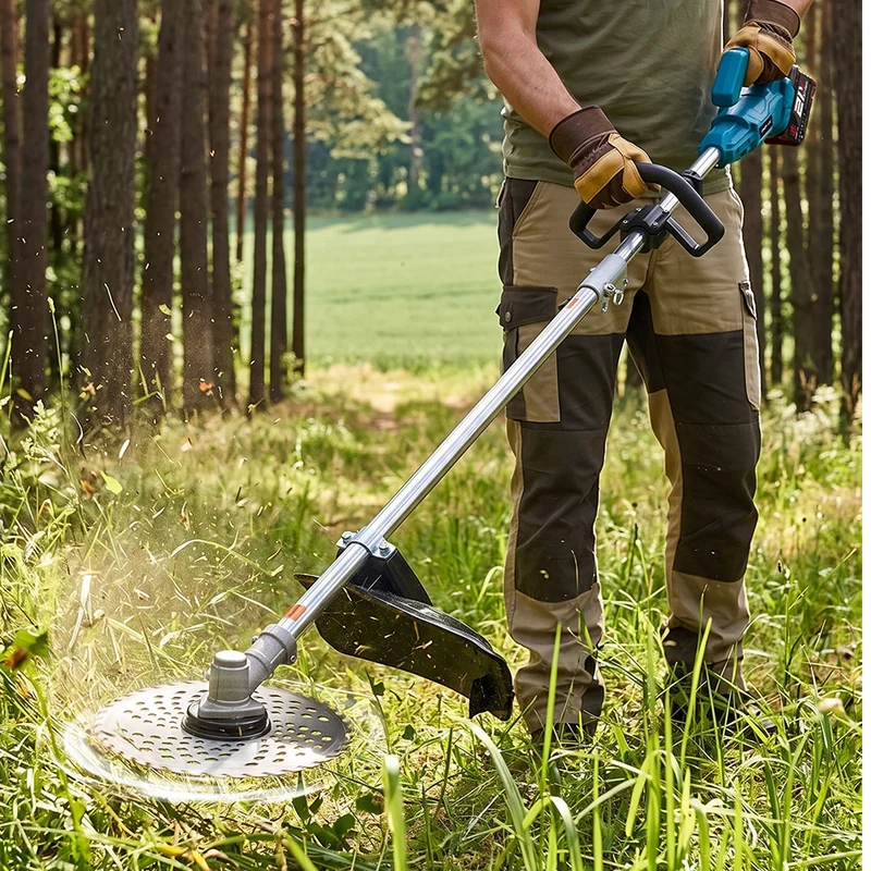 ONEVAN 2-in-1 Cordless Tiller & Grass Trimmer | For Makita 18V Battery