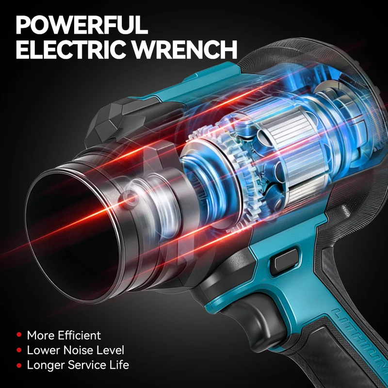 ONEVAN Brushless 2-in-1 Blower & Vacuum – 3 Speed Control | For Makita 18V Battery