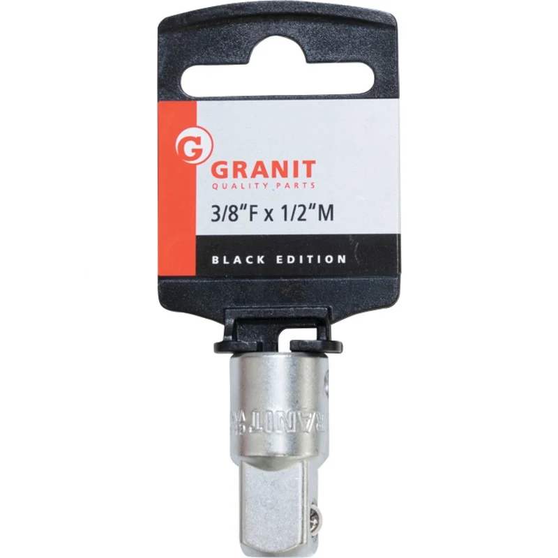 GRANIT BLACK EDITION 3/8" Vergrößerungsadapter, 3/8"F x 1/2"M