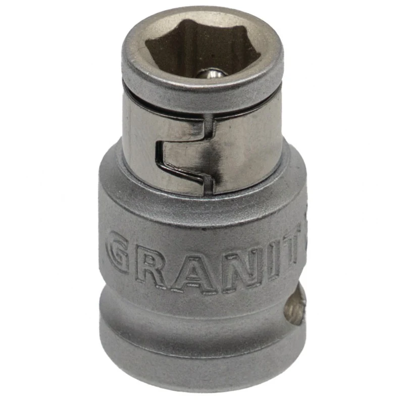 GRANIT BLACK EDITION 3/8" Bit-Adapter-Stecknuss, 3/8" x 5/16"
