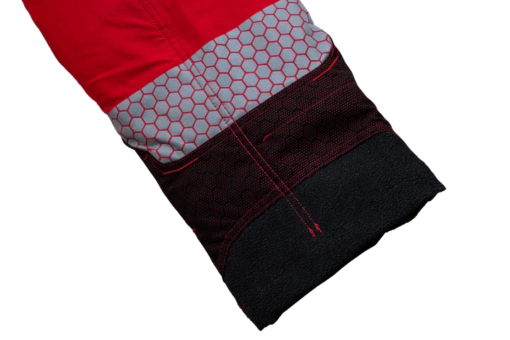 Deep Forest Schnittschutzhose in rot