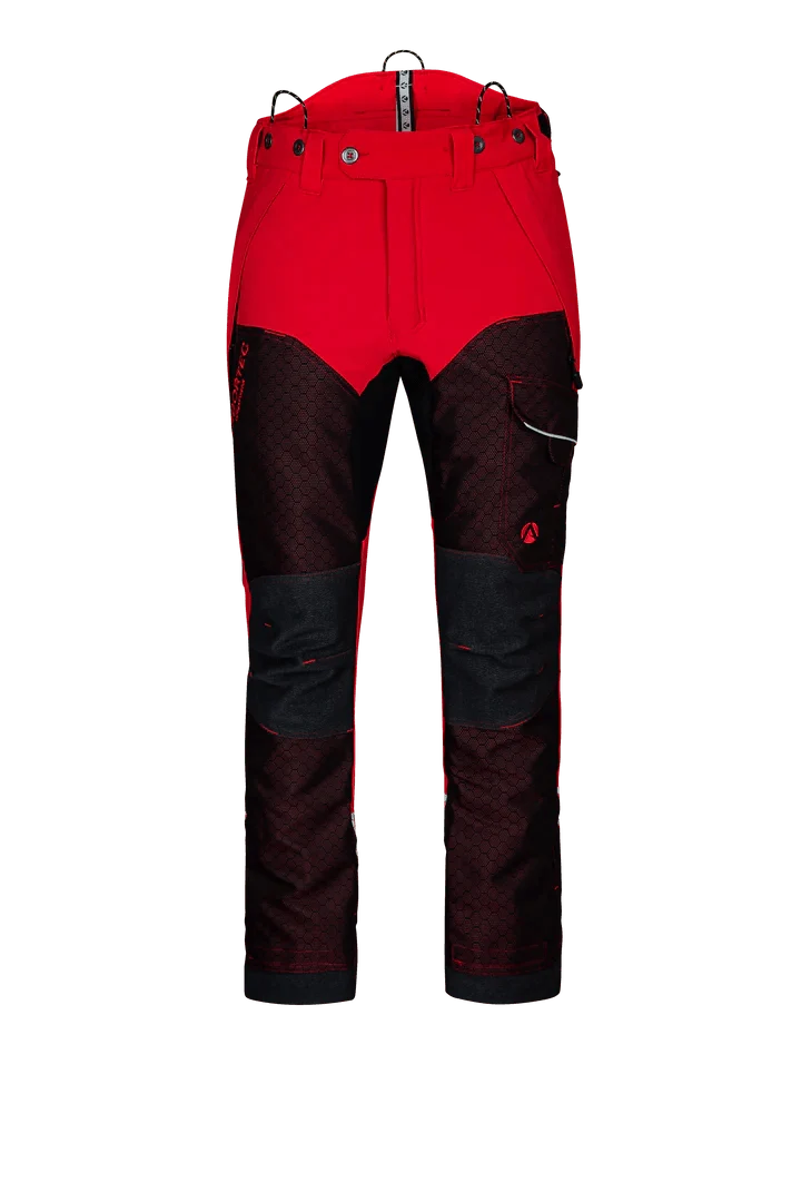 Deep Forest Schnittschutzhose in rot