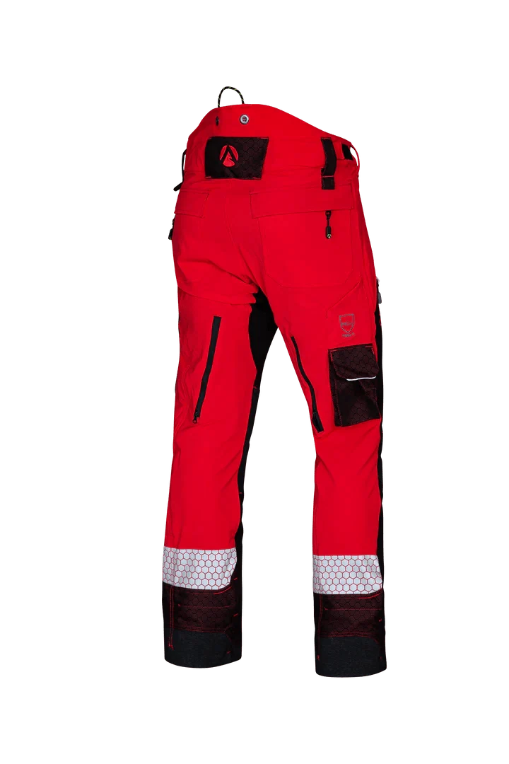 Deep Forest Schnittschutzhose in rot