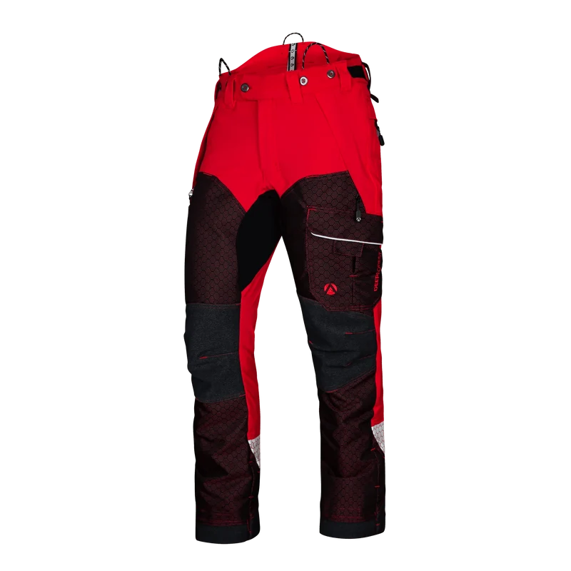 Deep Forest Schnittschutzhose in rot
