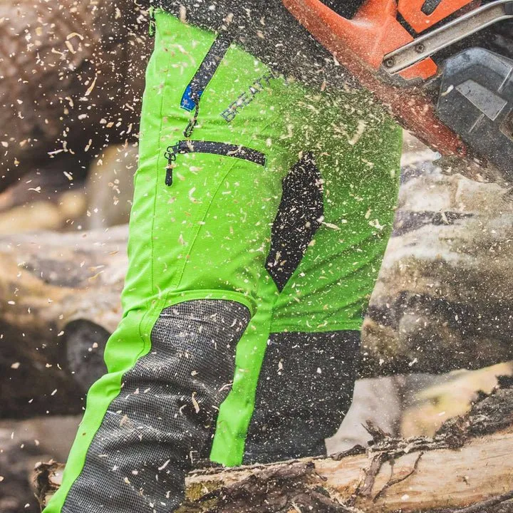 Breatheflex Pro Schnittschutzhose - limettengrün