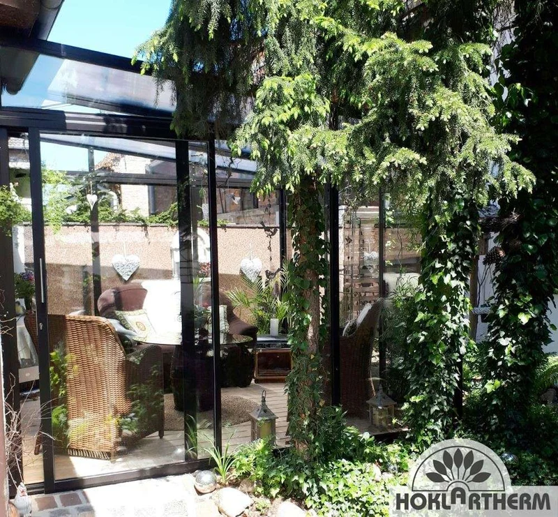 Hoklartherm Anlehngewächshaus "Viola"
