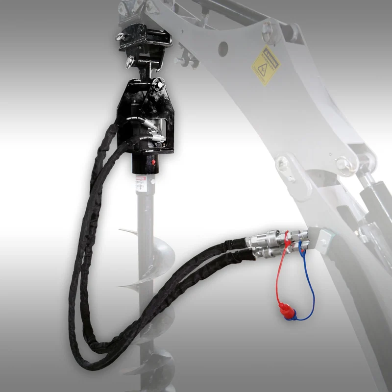 Hydraulik Erdbohrgerät Jansen HBG-1500, Minibagger,Traktor,Frontlader