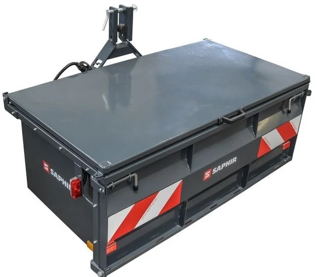 SAPHIR Transportbox TB 141 - Euro- und Dreipunktaufnahme, Spritzwassergeschützt
