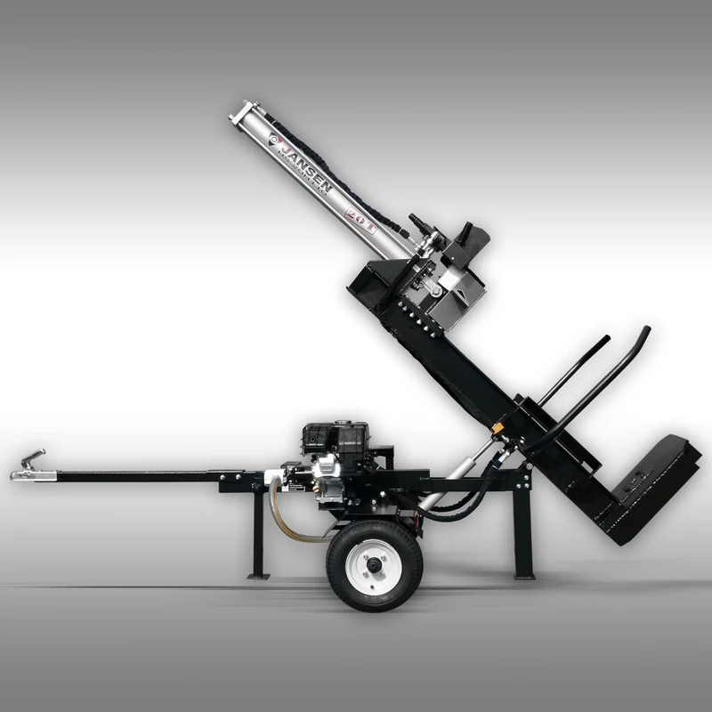 Holzspalter Jansen HS-20H110, 20t, 110cm, Benzinmotor, stehend