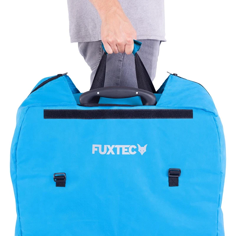 FUXTEC gewatteerde draagtas voor Bolderkar CT700 en CT800 - turquoise -