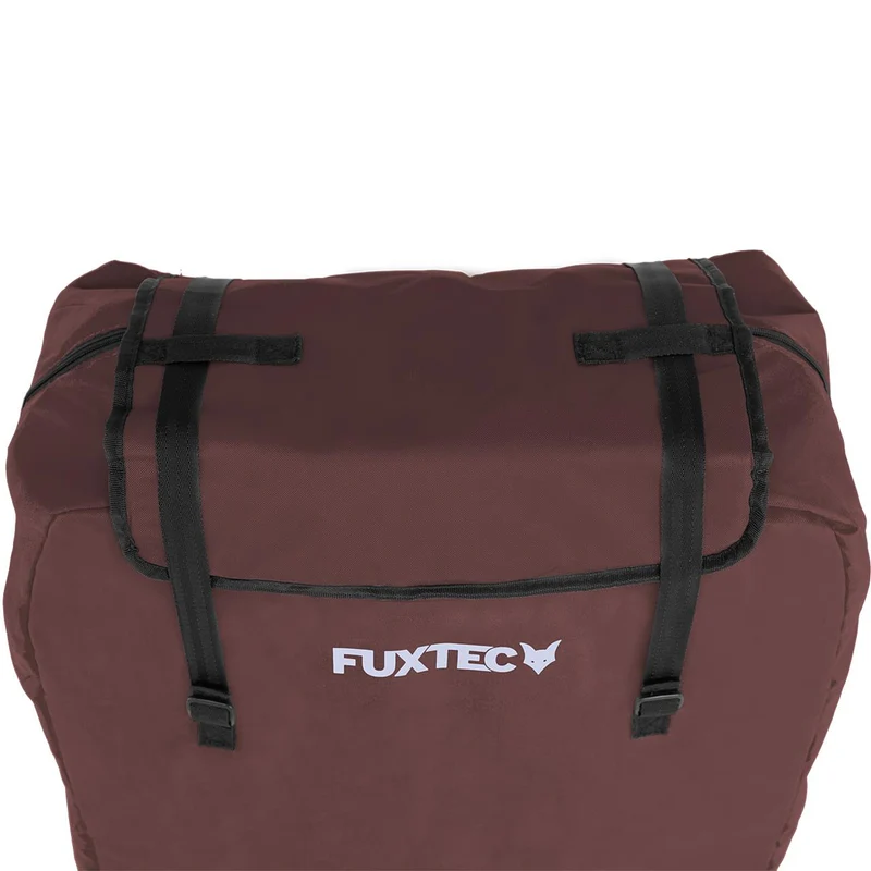 FUXTEC gewatteerde draagtas voor Bolderkar CT700 en CT800 - bruin -