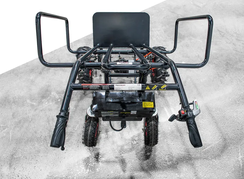 Wematik elektrische Schubkarre Sackkarre Brandon mit Rückwärtsgang, Motorschubkarre, Transportkarre